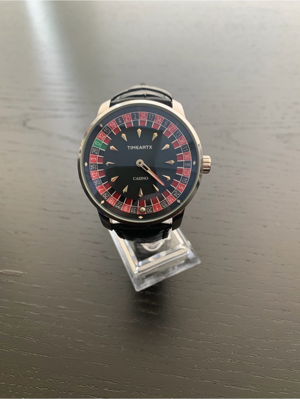 Casino Men's Black Dial Watch